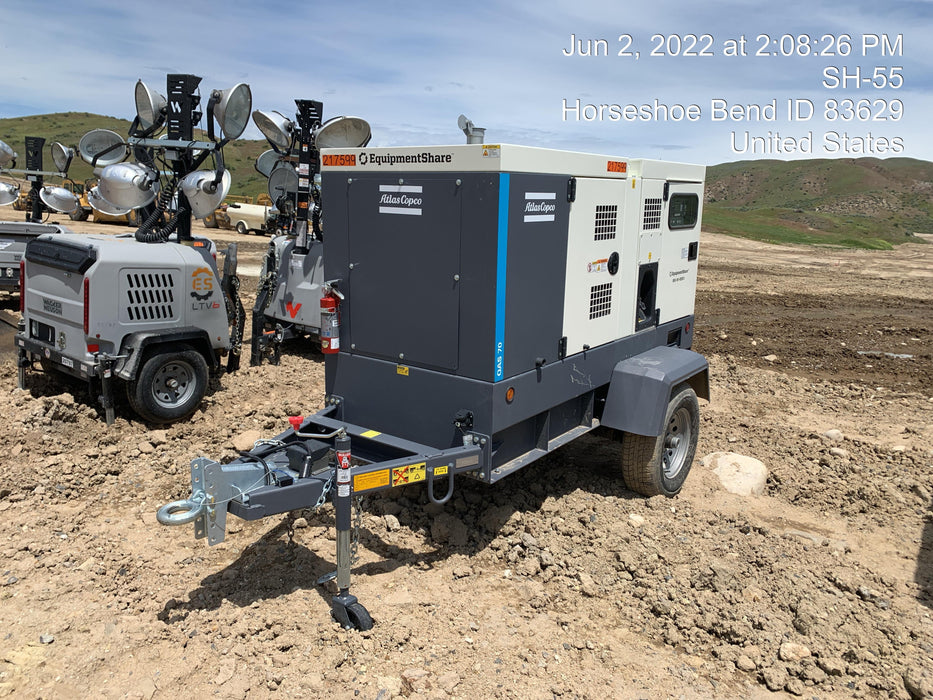 2022 ATLAS COPCO QAS 70