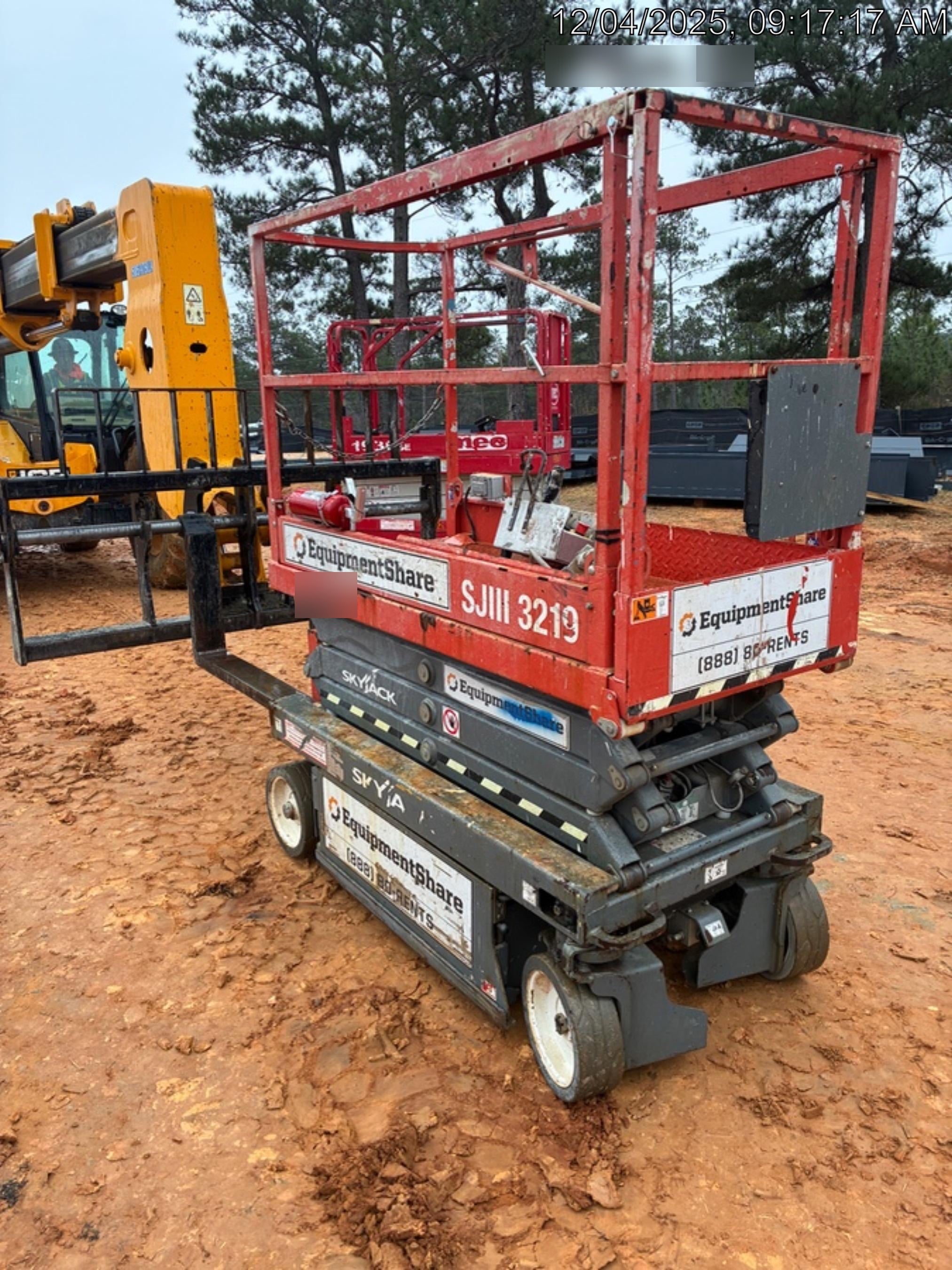 2019 Skyjack SJIII-3219 Standard Options, Trojan Batteries