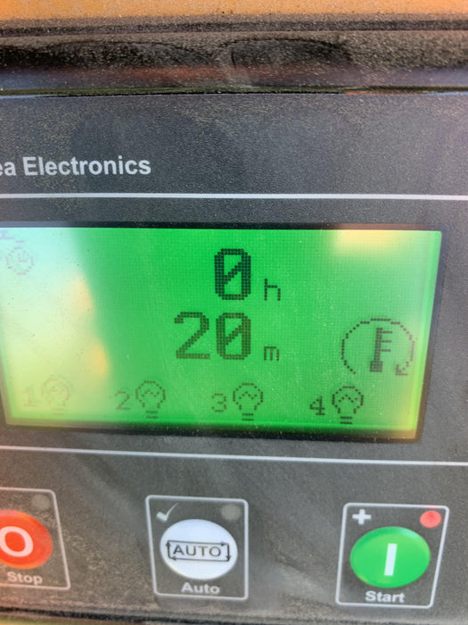 2022 Allmand NLV3GR (4) LED Light Fixture 350W, 23' Vertical Mast, 3kW Prime, Towable, Deep Sea L401, Leveling Jacks, Yanmar T4F 5.8hp