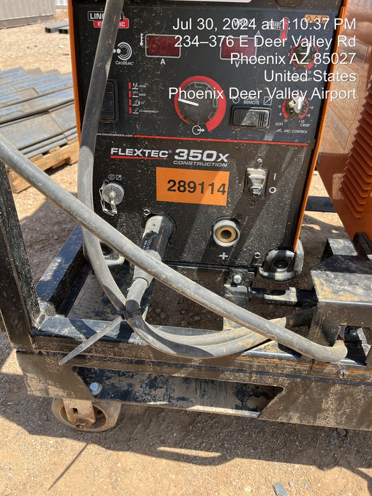 2022 LINCOLN ELECTRIC FLEXTEC 350X