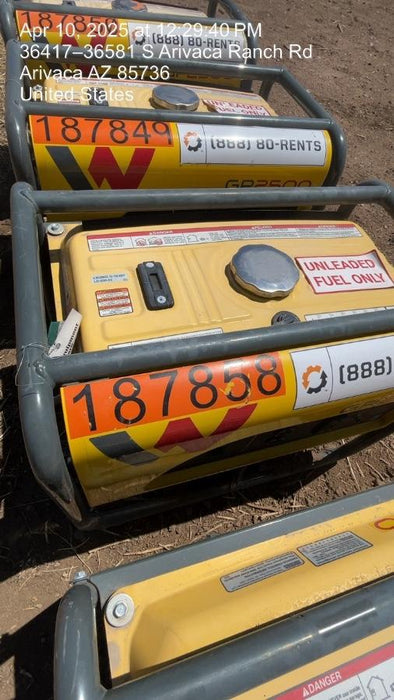 2021 WACKER NEUSON GP2500A