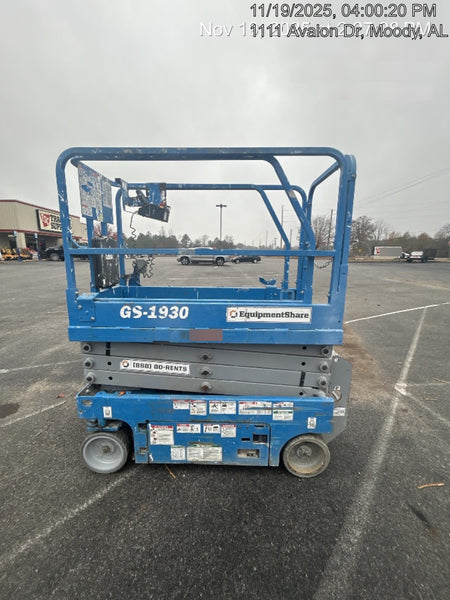 2020 Genie GS-1930 Fixed rails with chain entry gate - Pre A92.20