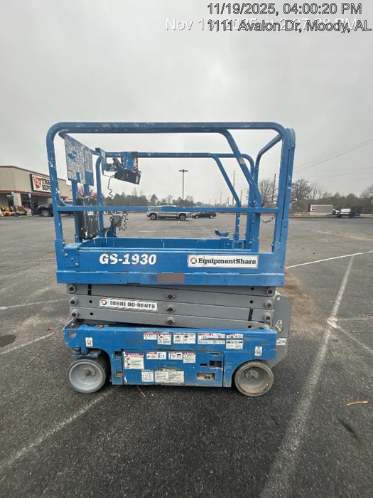 2020 Genie GS-1930 Fixed rails with chain entry gate - Pre A92.20