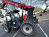2020 Manitou MTA10055 Cab/Heat/Air, LED Work Lights, Solid Tires, Lift Hook, Beacon, Auxiliary Hydraulics w/66" Carriage and 60" Forks