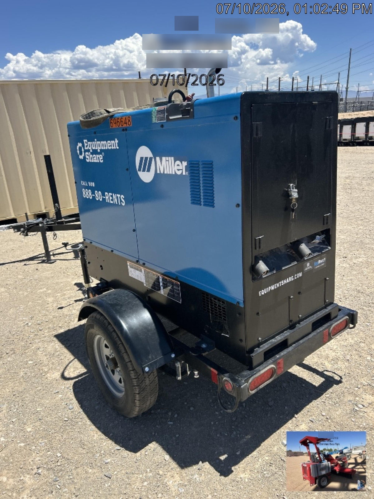 2026 MILLER ELECTRIC BIG BLUE 500