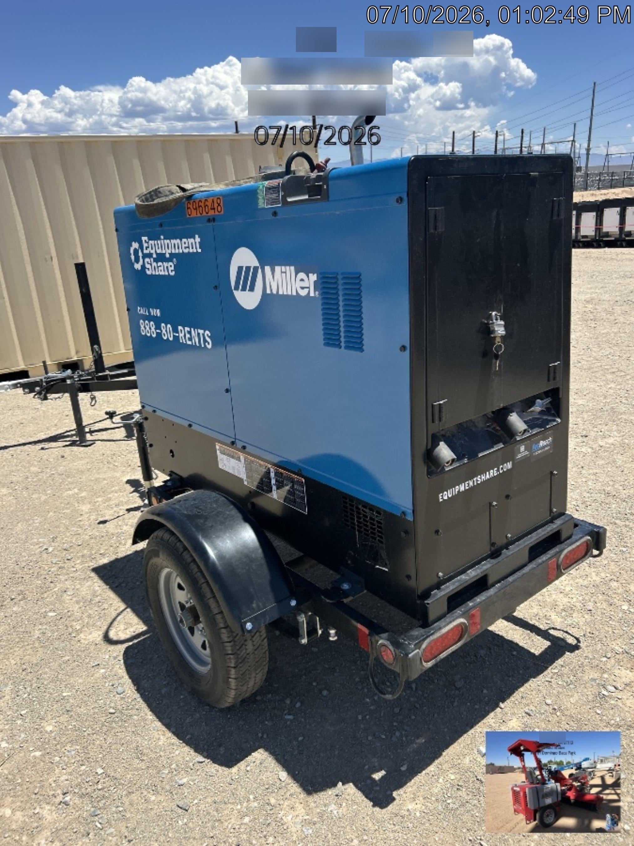 2026 MILLER ELECTRIC BIG BLUE 500