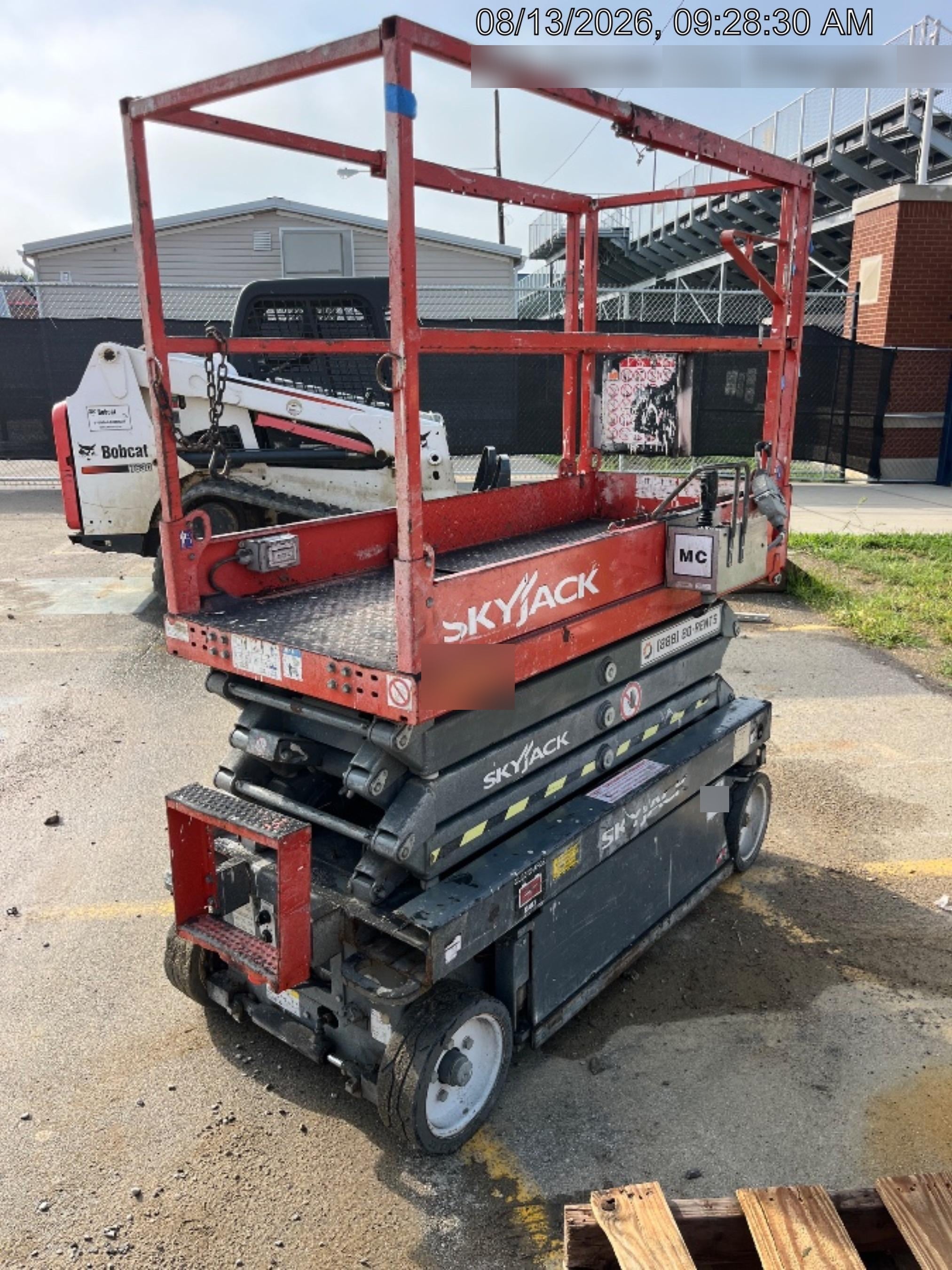 2016 Skyjack SJIII-3219 Standard Rental Specs