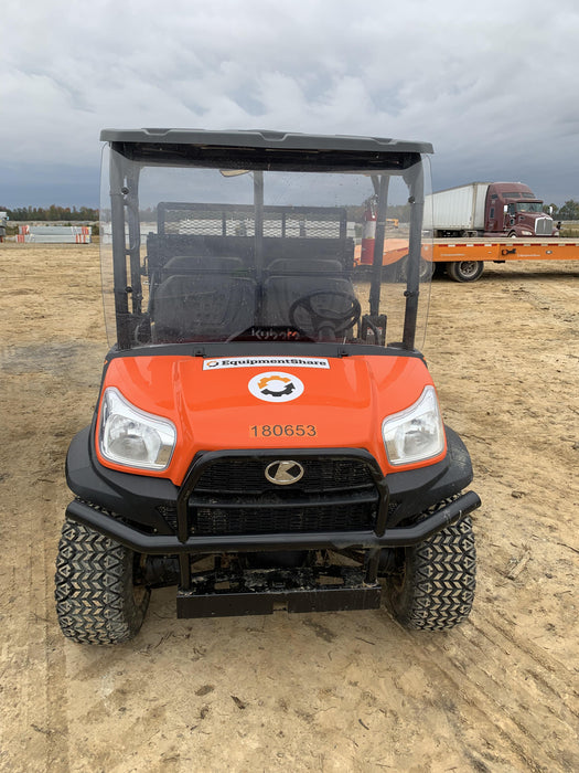 2021 Kubota RTV-X1140W-H Plastic Canopy, Windshield Acrylic Clear, LED Strobe Light, Wire Harness Kit, Back up Alarm