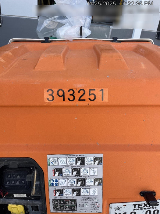 2024 Generac MLT2 Diesel, Flex Switch 120V Input, Powerzone Controller, 
(4) 320W LED Lights, 4kW Generator, 39.9 Gal Fuel Tank, 2" Ball, T3