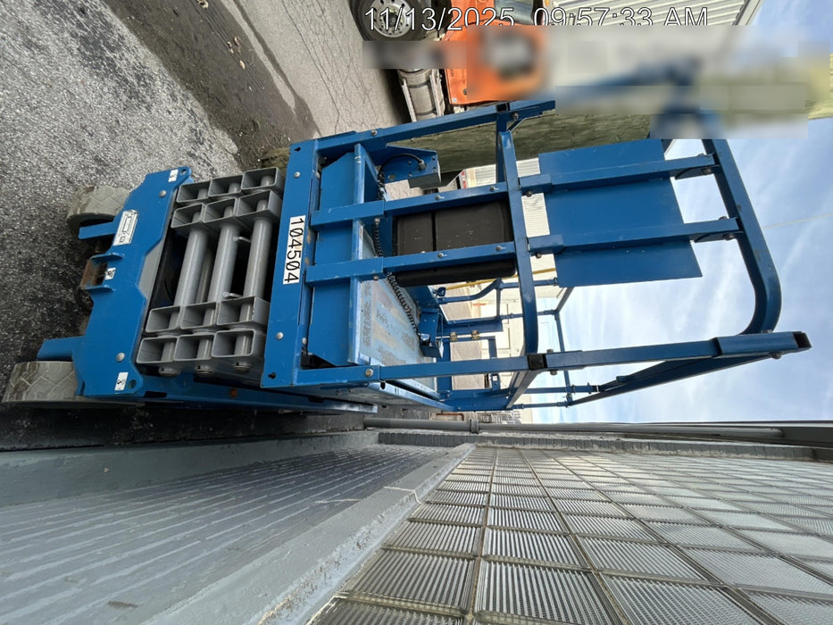 2020 Genie GS-2632 Solid NM Tires, Folding Rails with Half-Height Swing Gate, Beacon