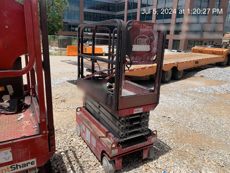 2017 MEC 1330SE 13' Scissor Lift w/2 Year Full Extended Warranty