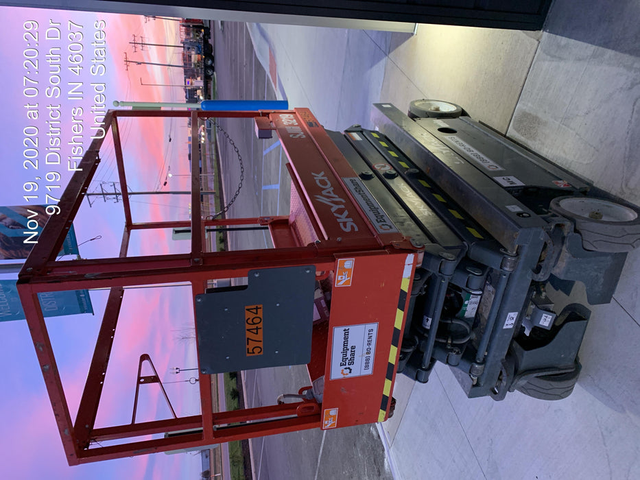2018 Skyjack SJIII-3219 Standard Rental Specs