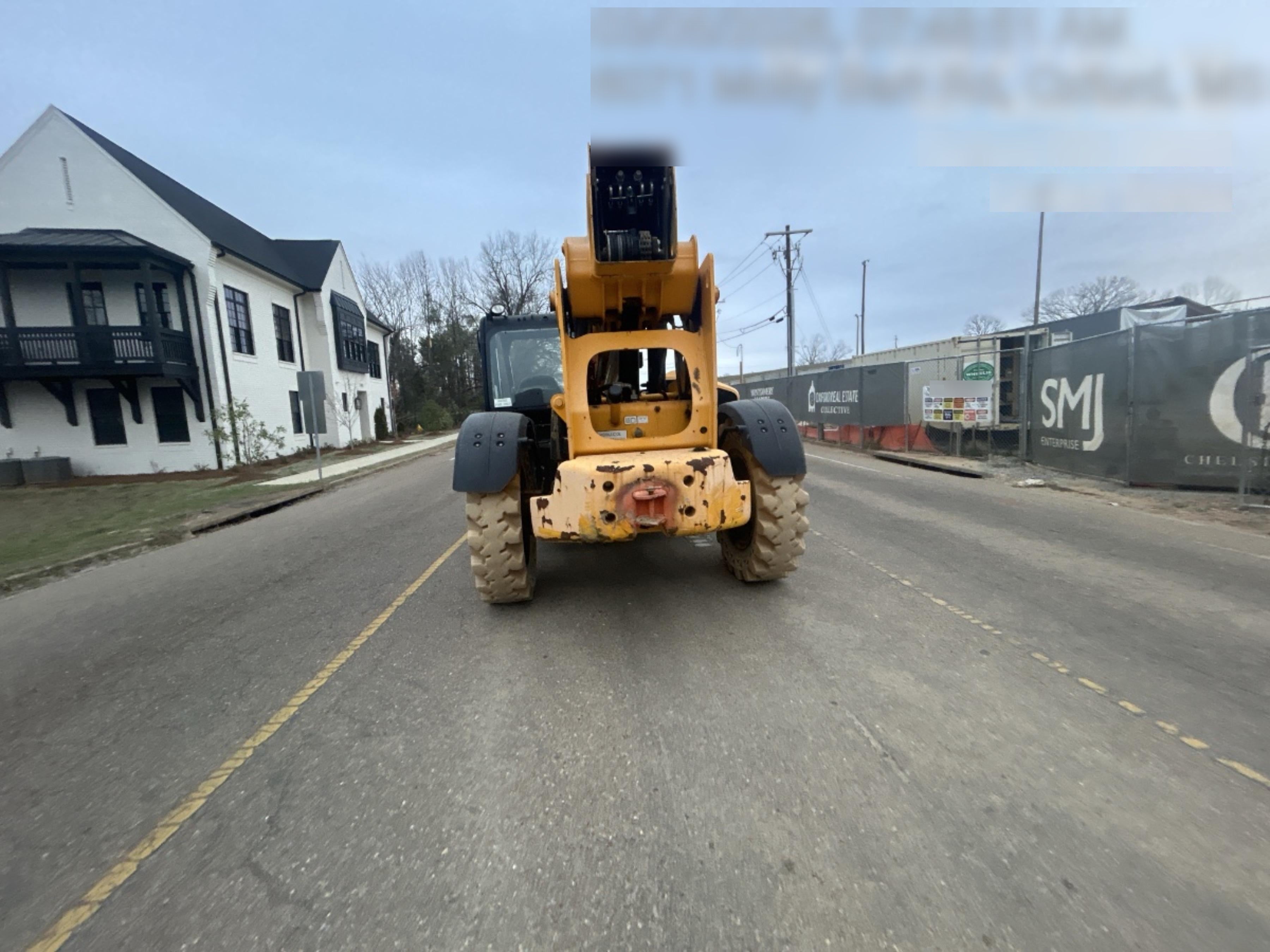 2019 JCB 510-56 Open ROPS, 74 HP, Solid Tires, Worklights, Beacon, Aux Hydraulics, Lifting Eye, 60" Carriage/60" Forks