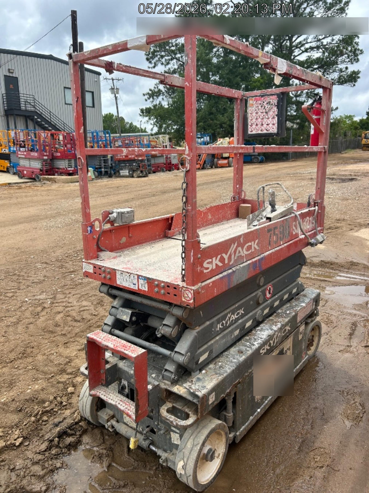 2018 Skyjack SJIII-3219 Skyjack SJIII3219 Scissor Lift w/Trojan Batteries