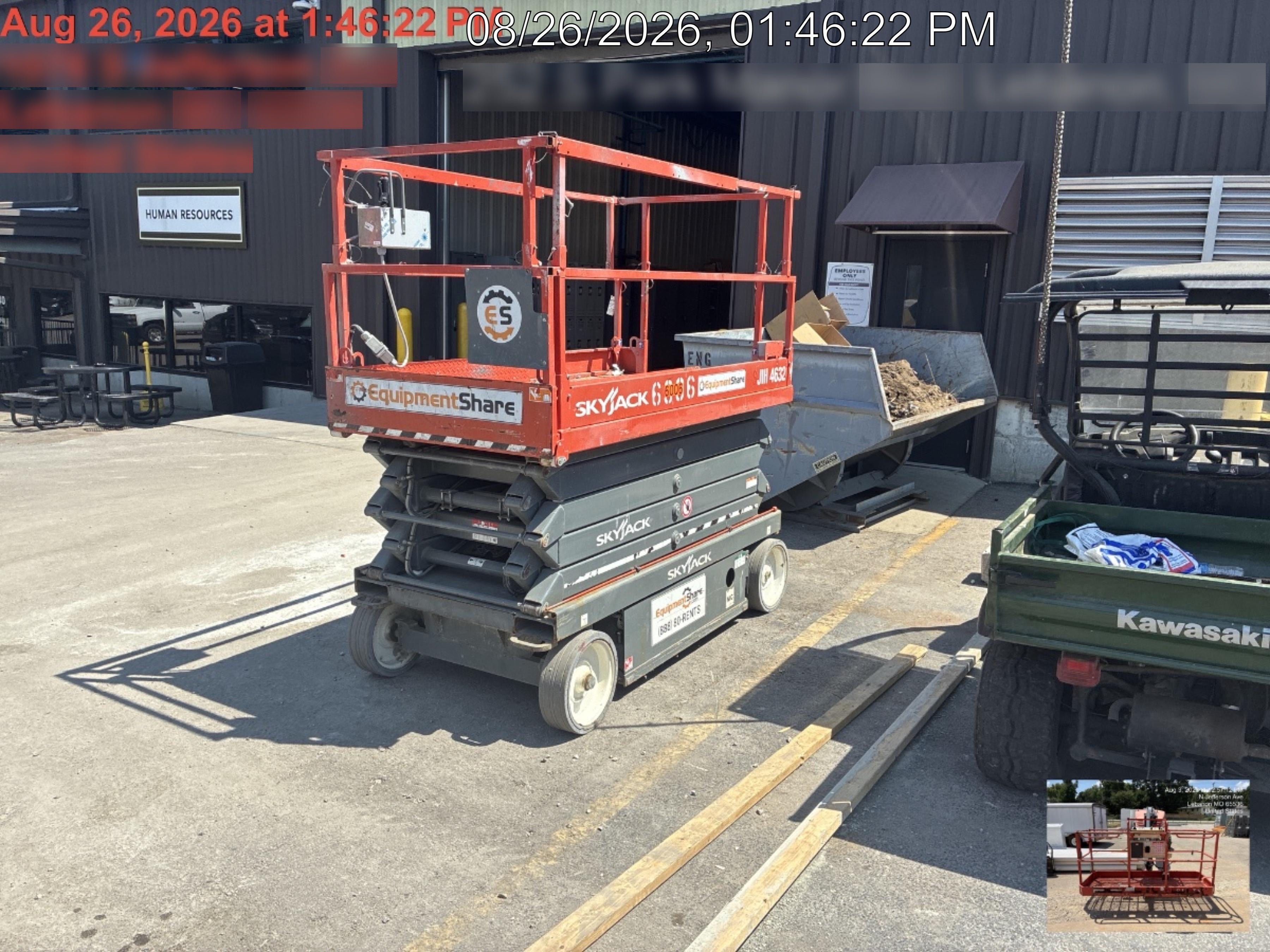 2017 Skyjack SJIII-4632 Skyjack SJ4632, Trojan Battery Set, Extended Warranty 5yr/5k hr
