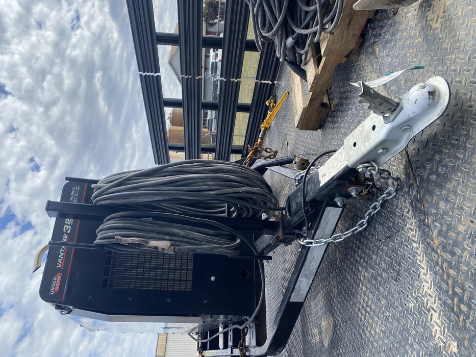 2018 Lincoln Electric Vantage 322 Lincoln Vantage 322 Welder Ready Pak 3 - Vantage 322, Trailer, Fender and light kit, Cable rack