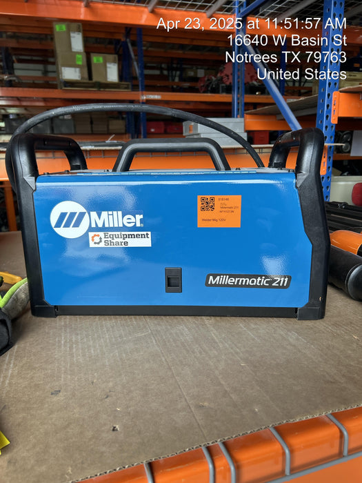 2025 MILLER ELECTRIC Millermatic 211