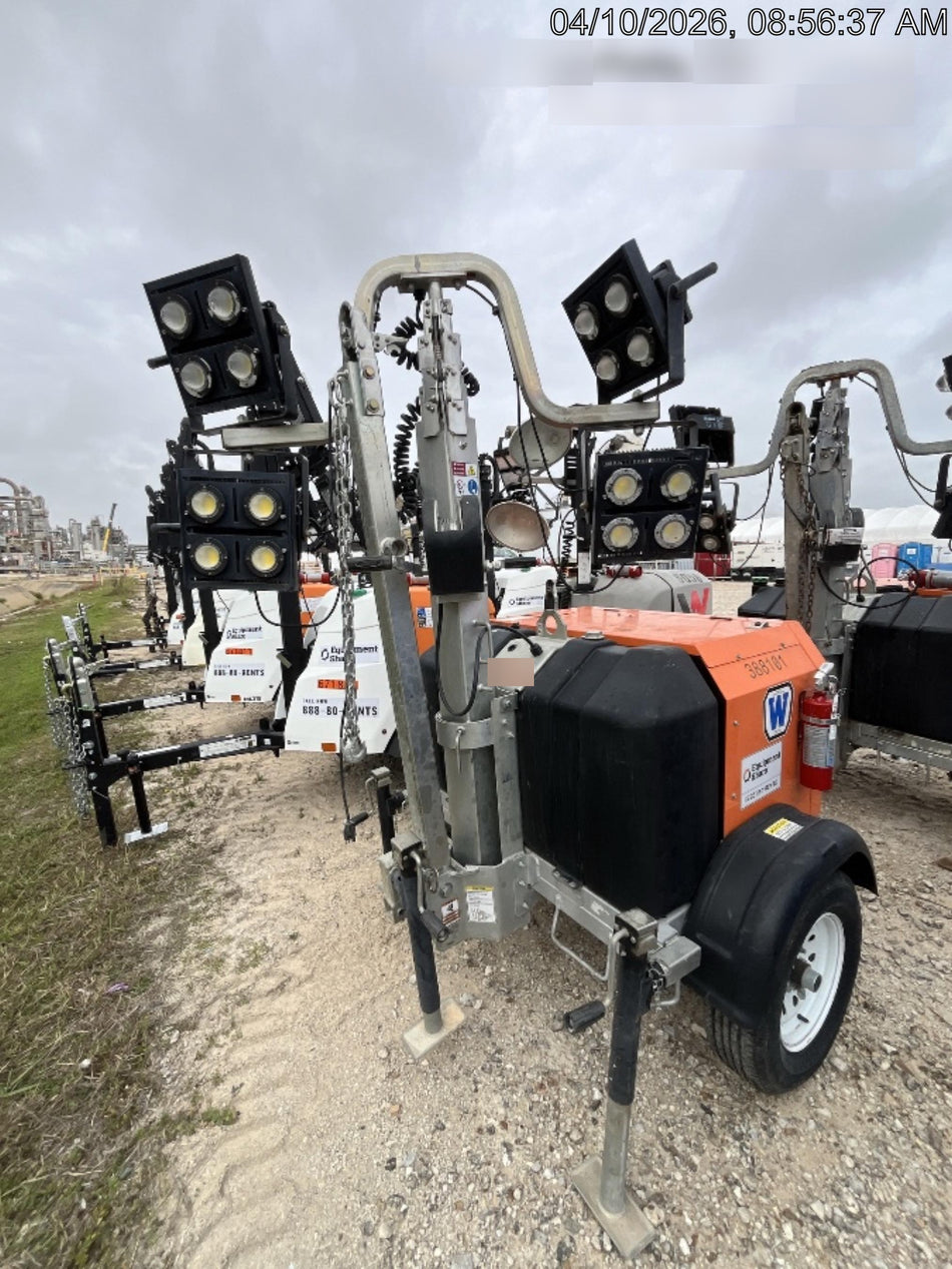 2024 Wanco WLTT-4MM4K Diesel, Deep Sea Controller, Shore Power Plug, Auto Start, (4) 350W LED Floodlights, 4kW Generator, 60 Gal Fuel Tank, 2" Ball, T3