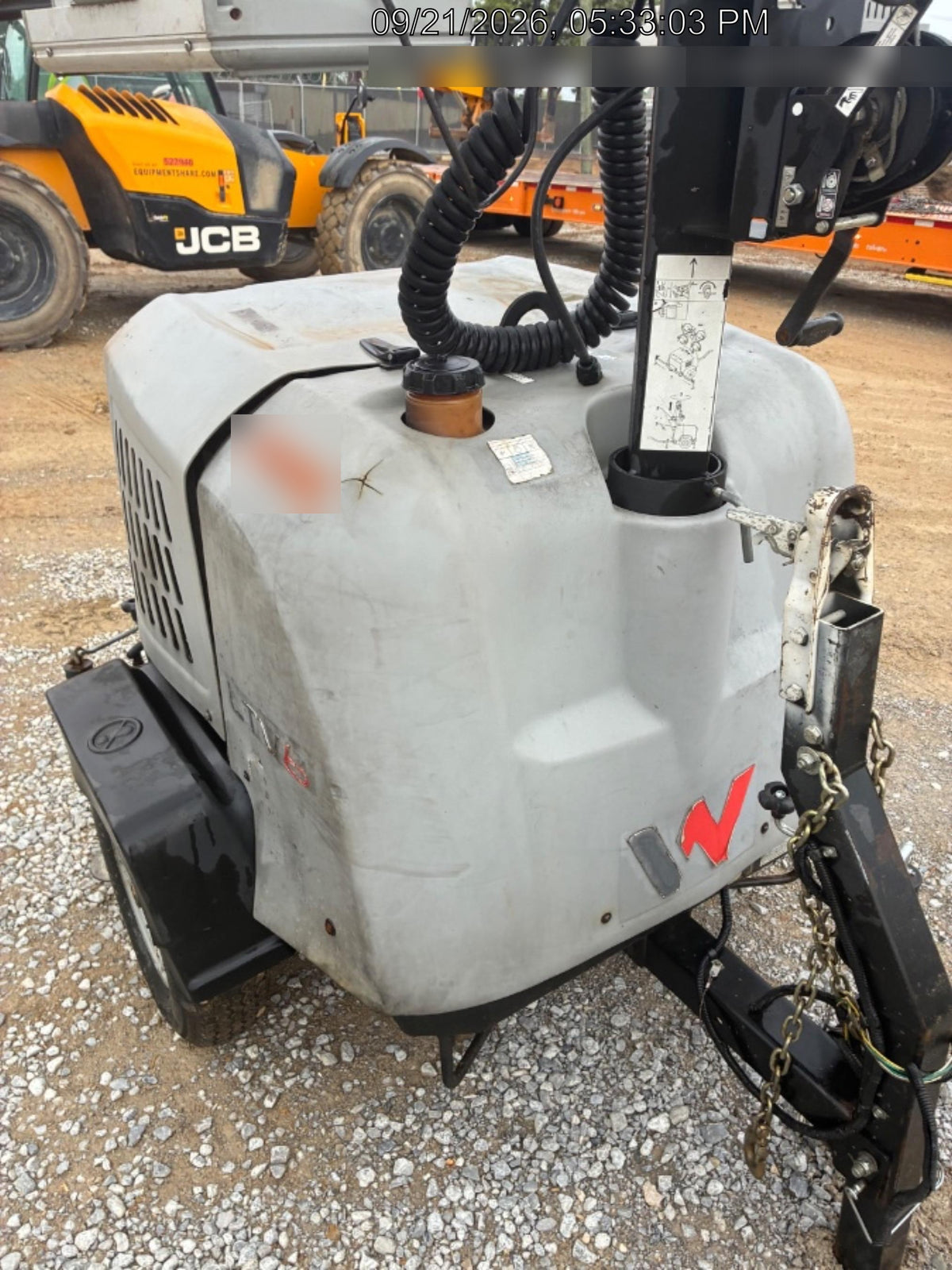 2019 Wacker Neuson LTV6K-LED LED Lighting, ES Track Hardware, Fuel Level Sensor