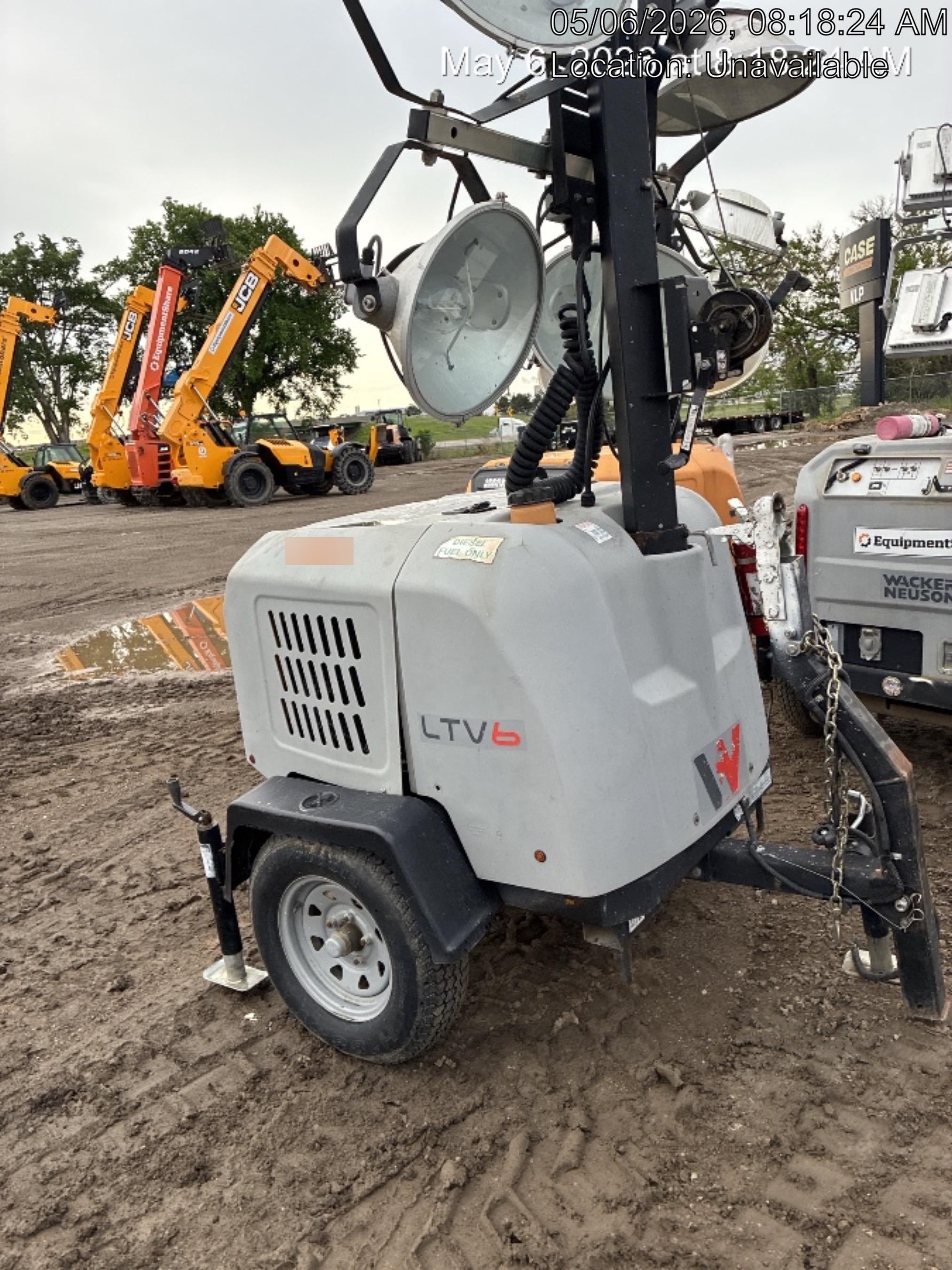 2019 Wacker Neuson LTV6L-MH Standard Options, ES Track Hardware, Fuel Level Sensor