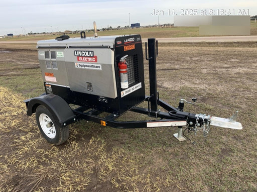 2024 Lincoln Electric LE400 Kubota V1505, Trlr, Cable Rack, Light Kit, ES Decals, T3