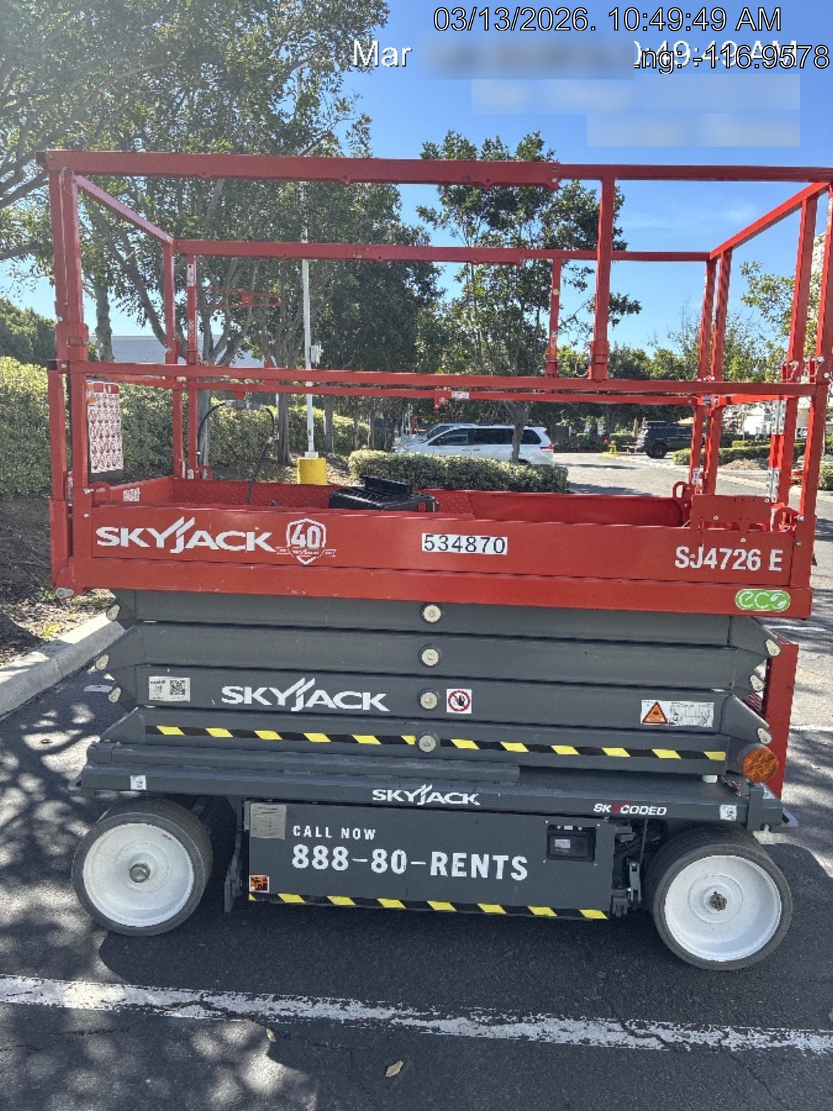 2025 SKYJACK SJ4726