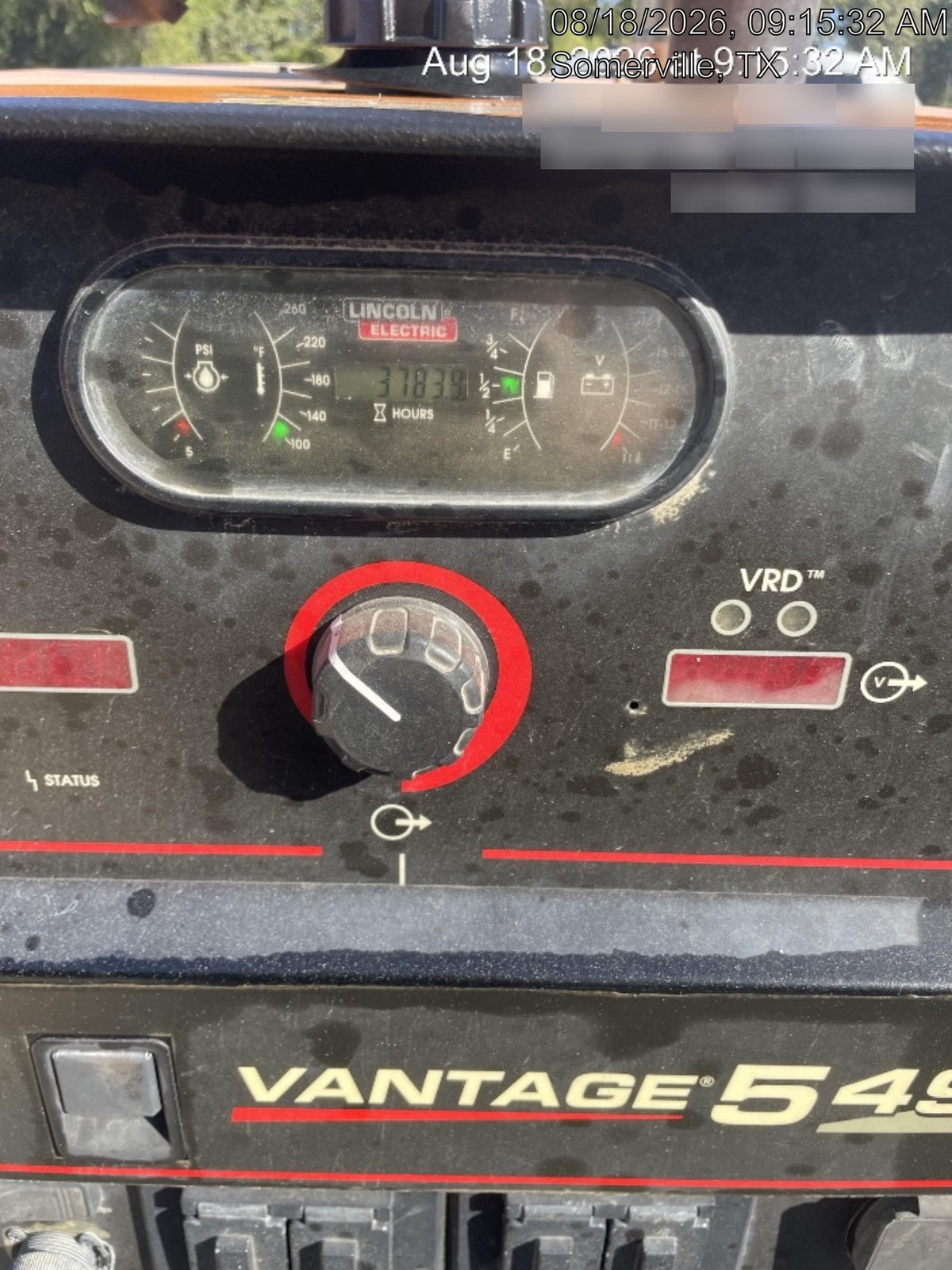 2021 Lincoln Electric Vantage 549X Ready Pak 3, ORANGE (includes trailer, cable rack, fender light kit)