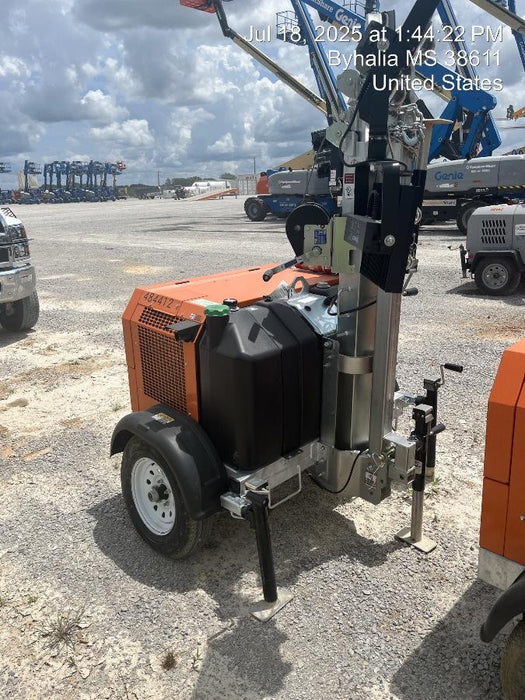 2024 Wanco WLTT-4MM4K Diesel, Mitsubishi L2E, 9.0HP @1800 rpm, Deep Sea Controller, Shore Power Plug, Auto Start, (4) 350W LED Floodlights, 4kW Generator, 60 Gal Fuel Tank, 2" Ball, T3