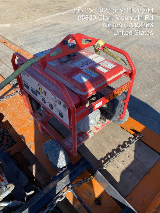 2020 Multiquip GA6HR Gen 6kW Honda GX340 GFCI Wheel Kit