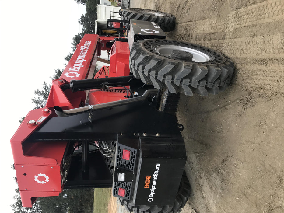 2020 Manitou MTA10055 Canopy, 120 HP, Solid Tires, Work Lights, Lift Hook, Auxiliary Hydraulics w/66" Carriage and 60" Forks