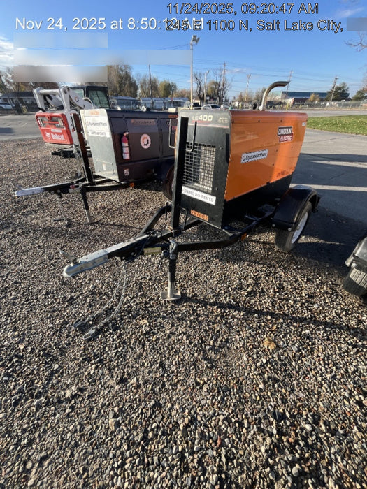 2023 Lincoln Electric LE400 Kubota V1505, Trlr, Cable Rack, Light Kit, ES Decals, T3