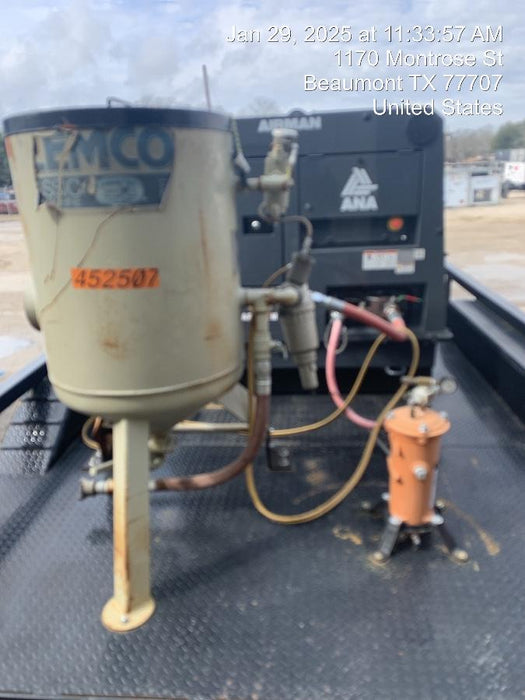 2024 TEXAS PRIDE TRAILERS 18'-20' Lowboy Sand Blasting Unit