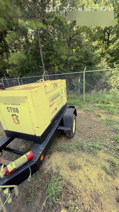 2017 Multiquip DLW400ESA4 MultiQuip 400 amp Welder, 14kW, 120/240V, T4F Kubota + 100' welding cable set