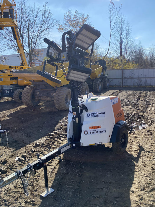 2023 Generac MLT2 Diesel, Flex Switch 120V Input, Powerzone Controller, (4) 320W LED Lights, 4kW Generator, 39.9 Gal Fuel Tank, 2" Ball, T3