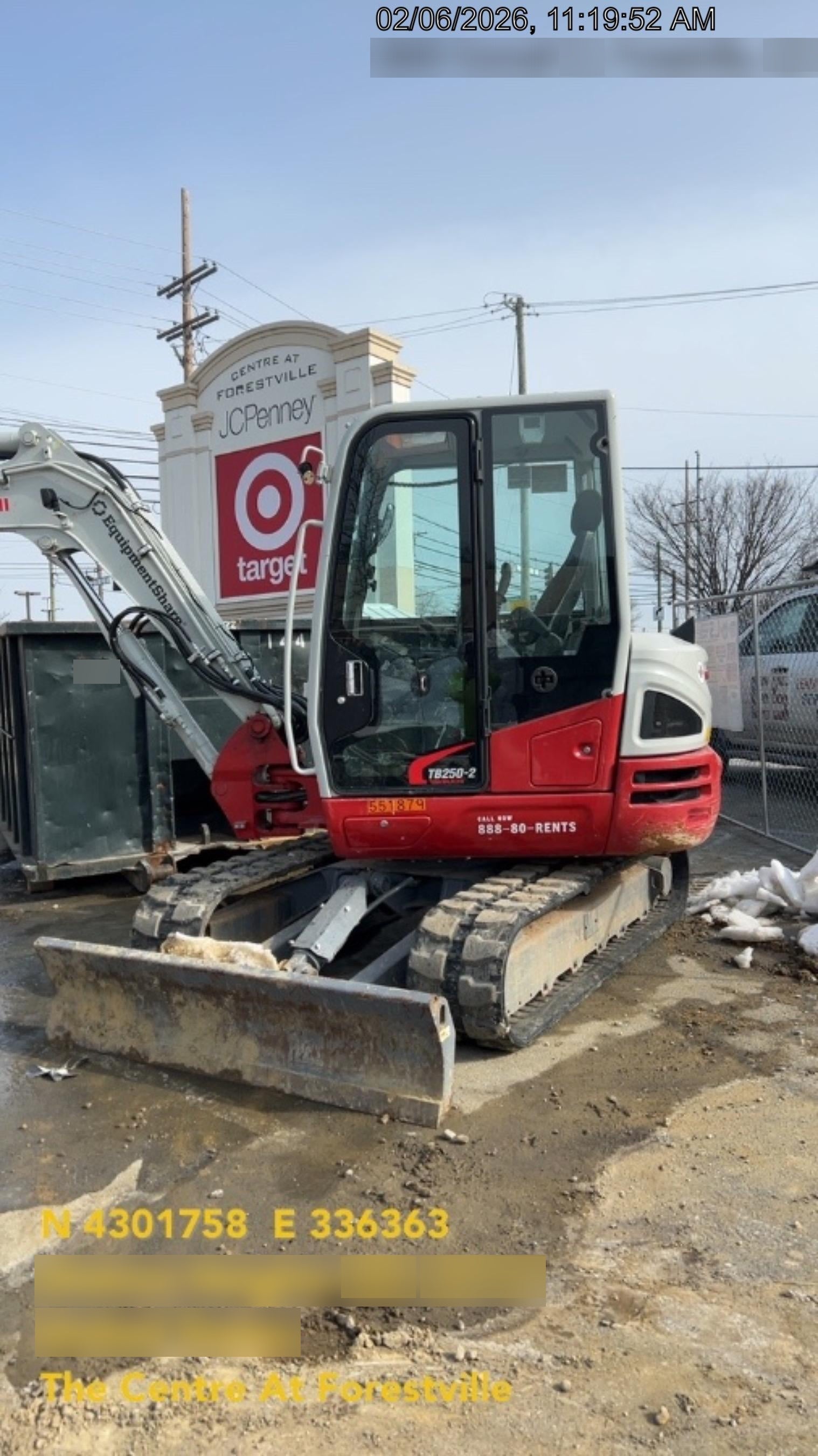 2025 TAKEUCHI TB250-2CR