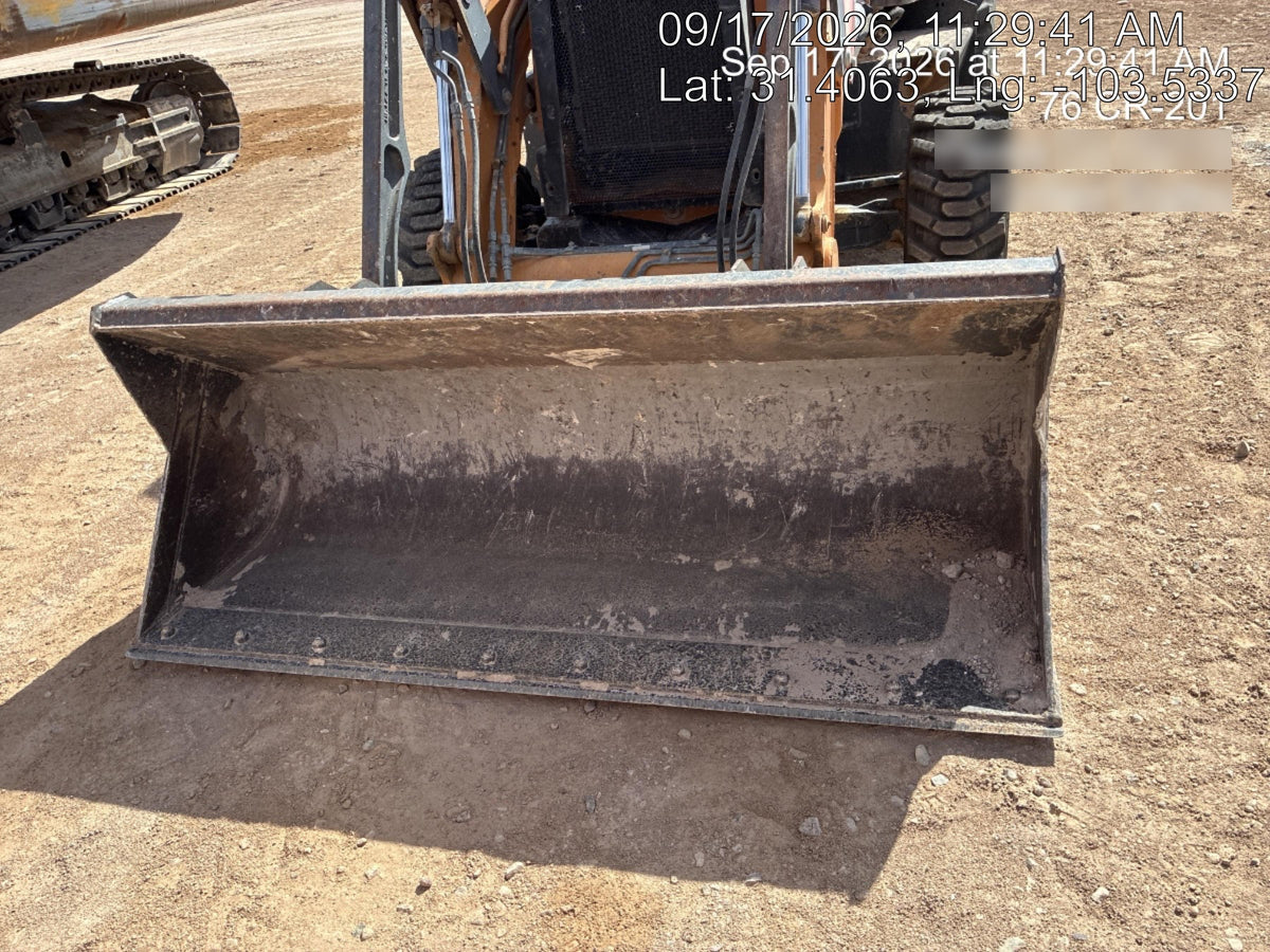 2019 Case 580N EP Canopy, 4WD, GP Front Bucket, Standard Stick, 1 Way Aux Hydraulics, ISO Controls