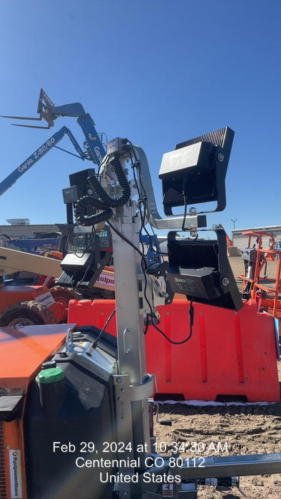 2023 Wanco WLTT-4MM4K Diesel, Deep Sea Controller, Shore Power Plug, Auto Start, (4) 350W LED Floodlights, 4kW Generator, 60 Gal Fuel Tank, 2" Ball, T3