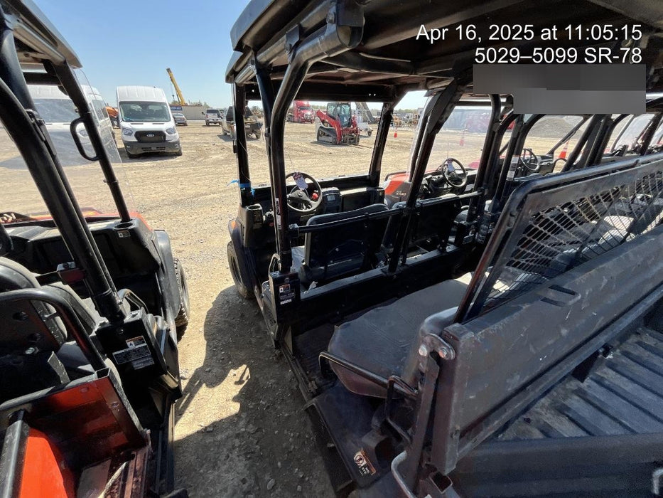2019 Kubota RTV-X1140W-H 4WD, LED Strobe, Windshield Tempered Glass, Plastic Canopy, Wire Harness Kit, Backup Alarm