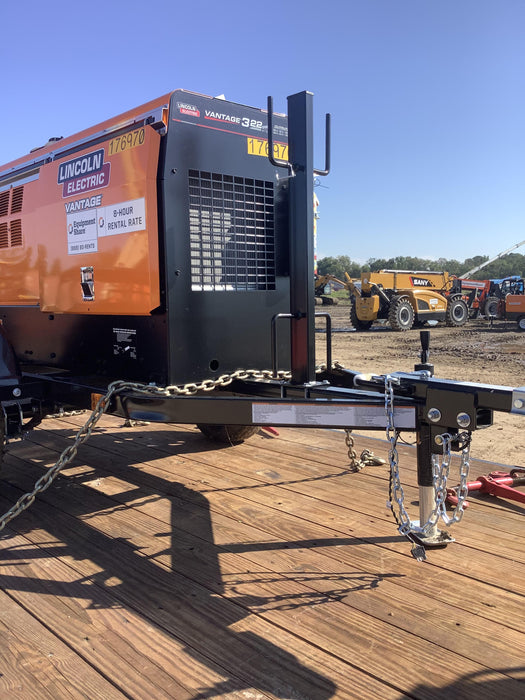 2021 Lincoln Electric Vantage 322 Vantage 322 Ready Pak 3 w/ Decals, ORANGE (includes trailer, cable rack, fender light kit) NO Telematics