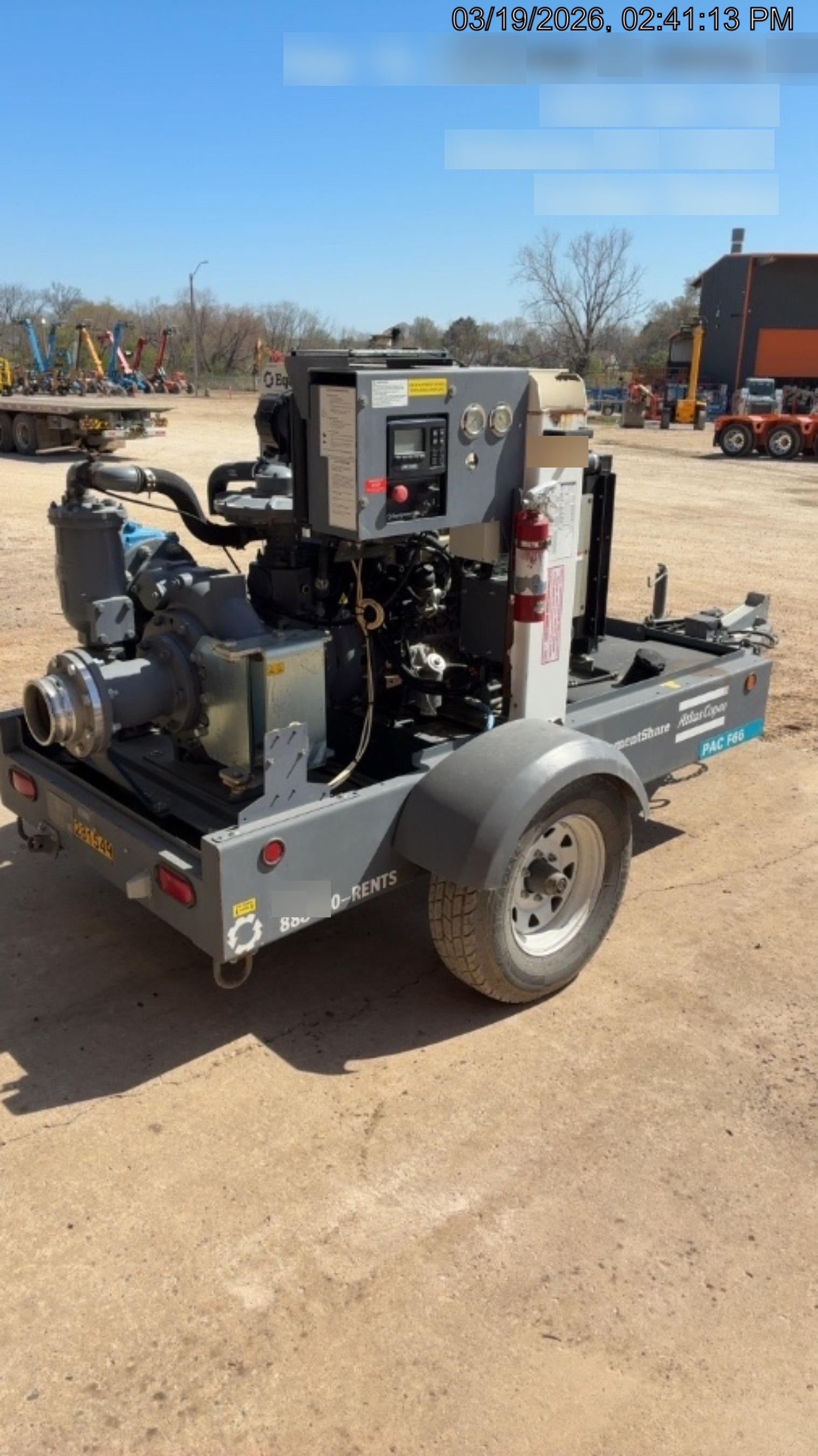 2022 ATLAS COPCO PAC F66 KD