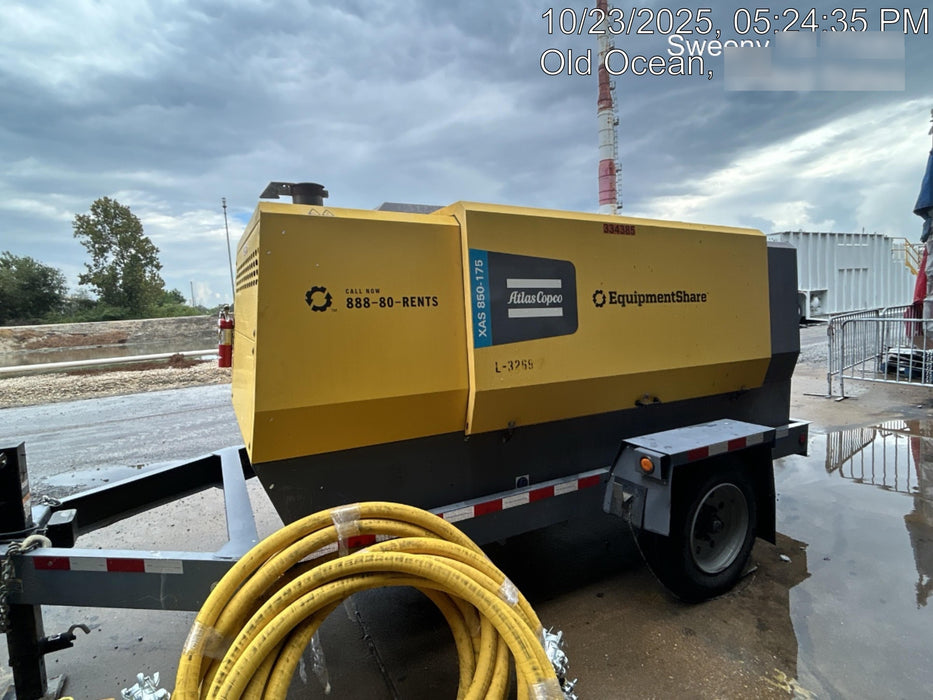 2023 ATLAS COPCO XAS 850