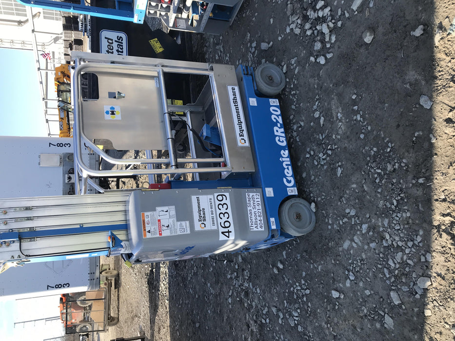 2019 GENIE GR-20