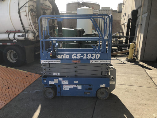 2016 Genie GS-1930 Standard Rental Specs