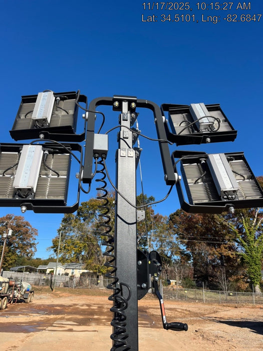 2024 Generac MLT6SKDS-STD4 ELEC WINCH Diesel, Electric Winch Mast, Powerzone Controller, (4) 320W LED Lights, 4kW Generator, 39.9 Gal Fuel Tank, 2" pintle, T3