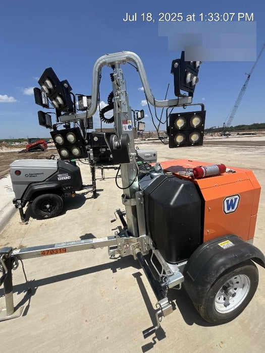 2024 Wanco WLTT-4MM4K Diesel, Deep Sea Controller, Shore Power Plug, Auto Start, (4) 350W LED Floodlights, 4kW Generator, 60 Gal Fuel Tank, 2" Ball, T3