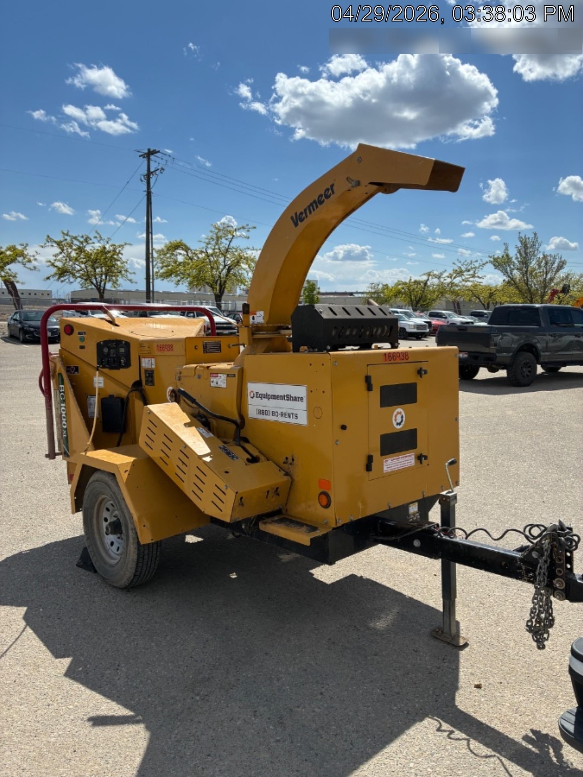 2021 VERMEER BC1000XL Diesel