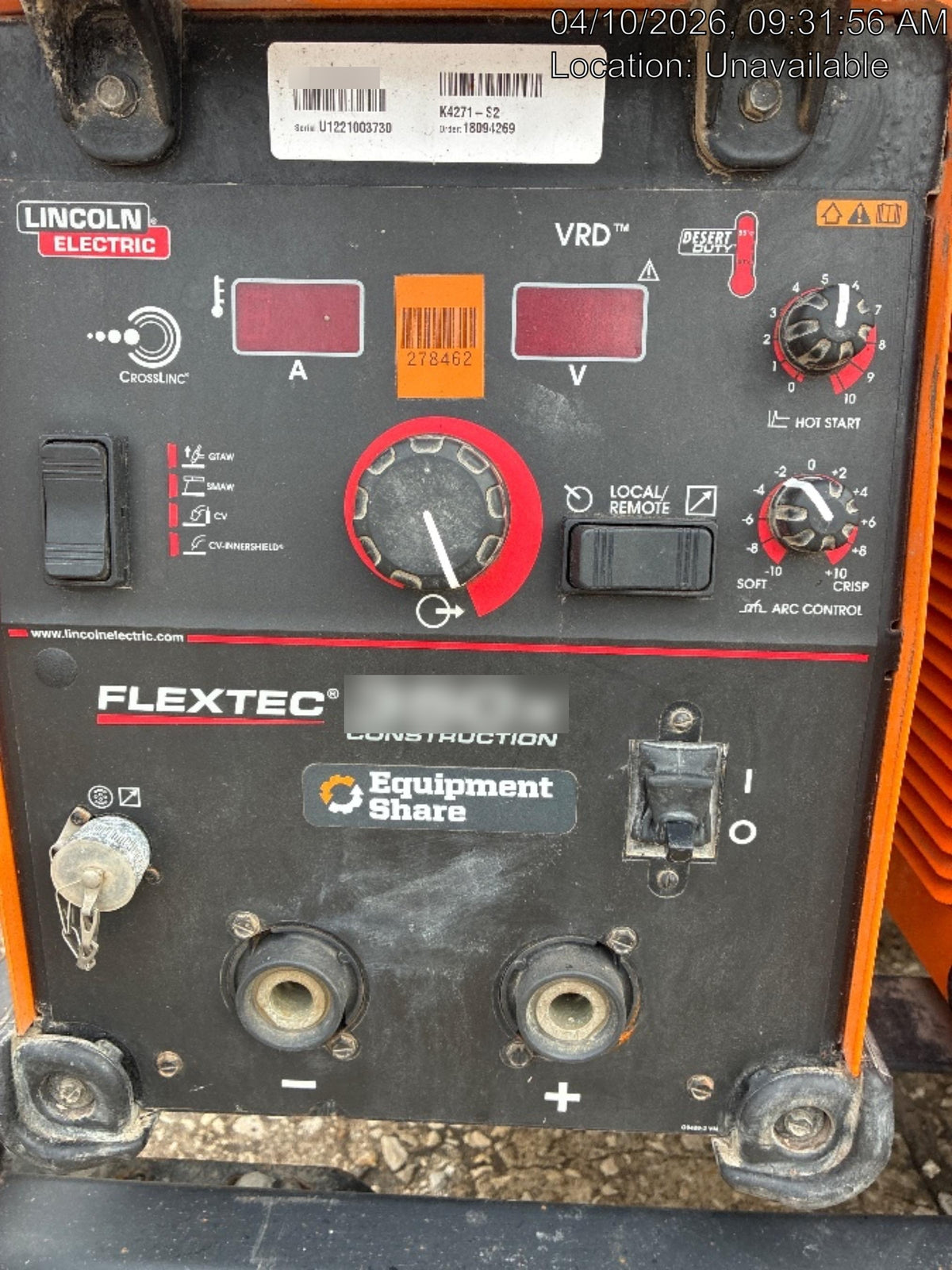 2022 LINCOLN ELECTRIC FLEXTEC 350X