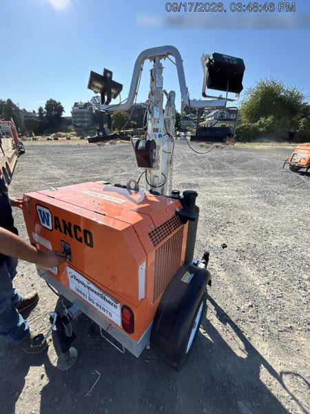 2024 Wanco WLTT-4MM4K Diesel, Deep Sea Controller, Shore Power Plug, Auto Start, (4) 350W LED Floodlights, 4kW Generator, 60 Gal Fuel Tank, 2" Ball, T3