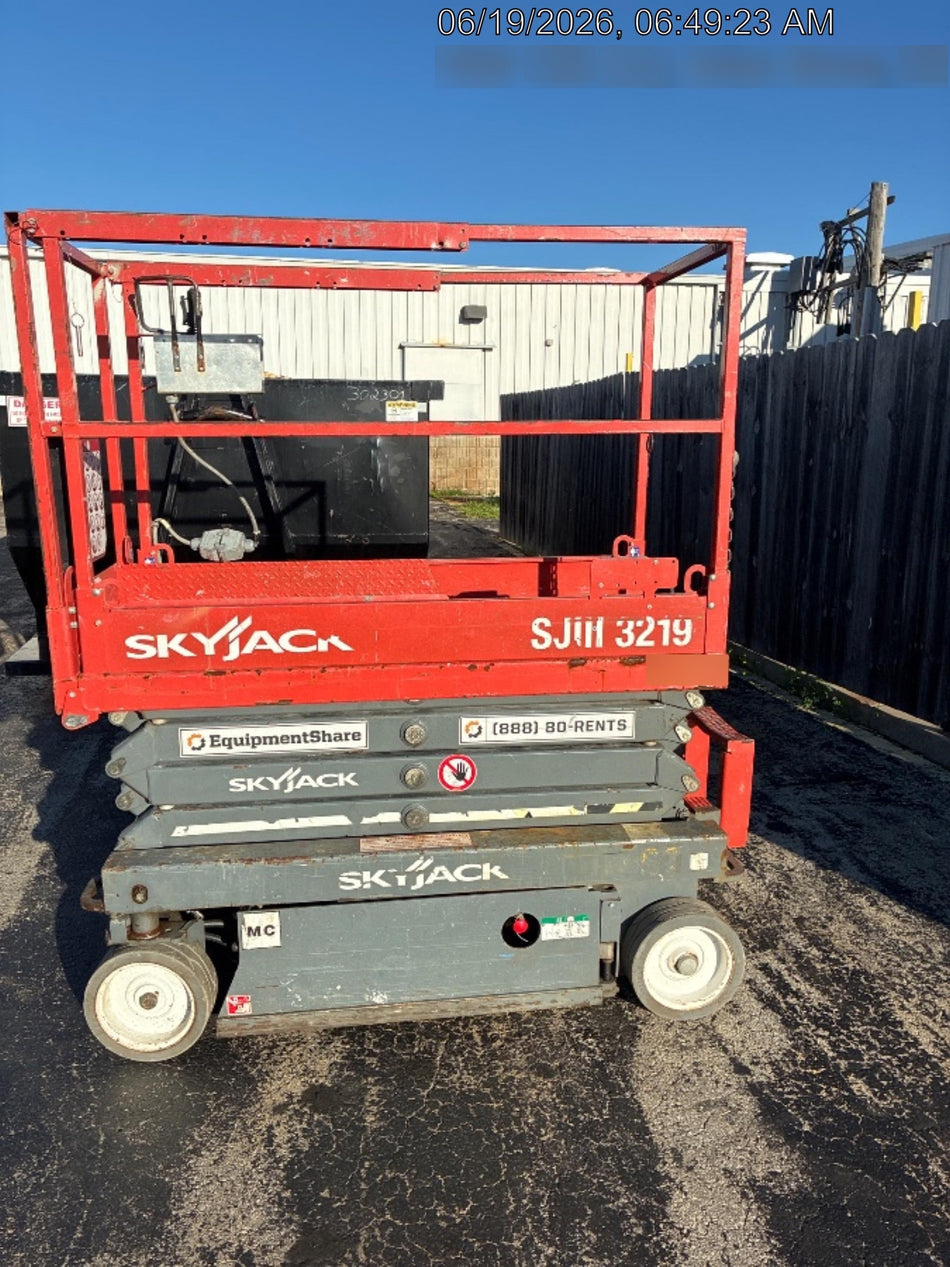 2018 Skyjack SJIII-3219 Standard Rental Specs