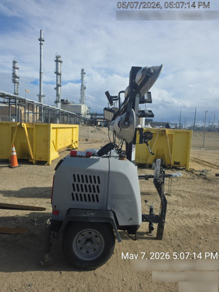 2018 Wacker Neuson LTV6L-MH Wacker Neuson LTV6L Mobile Light Tower w/Fuel Level Sensor Installed